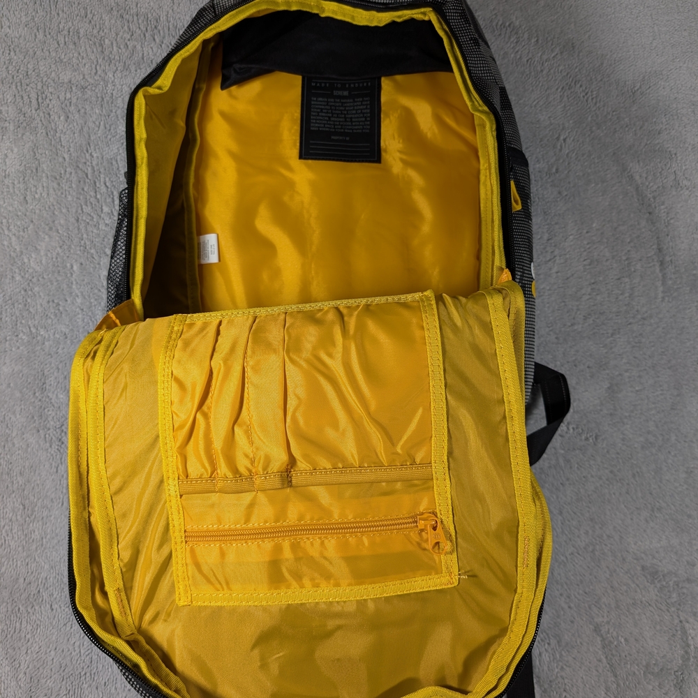 Element‎ Backpack Skateboard Camo and Gray with Yellow Accents Reflective - Picture 10 of 13